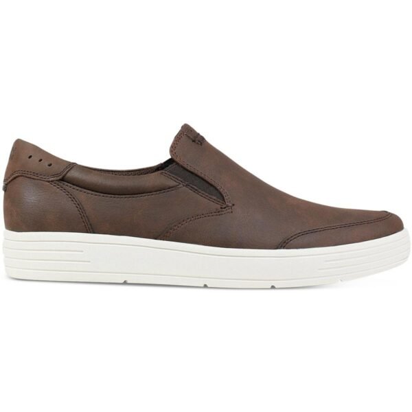 Nunn Bush Mens Kore City Walk Faux Leather Slip-On Oxfords - Image 2