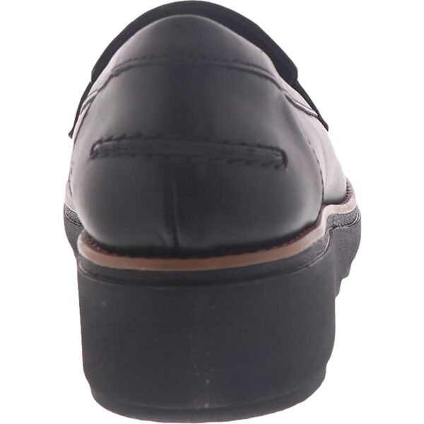 Clarks Womens Sharon Gracie Leather Slip On Loafers - Image 4