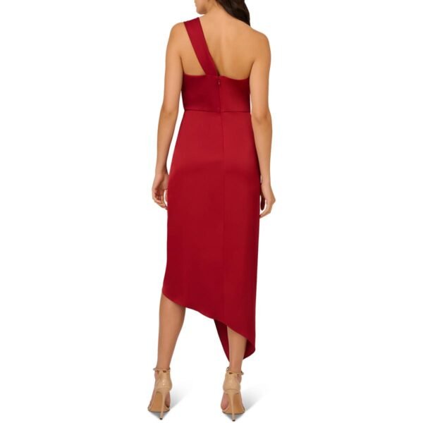 Liv Foster Womens Handkerchief Hem One Shoulder Evening Dress - Image 3