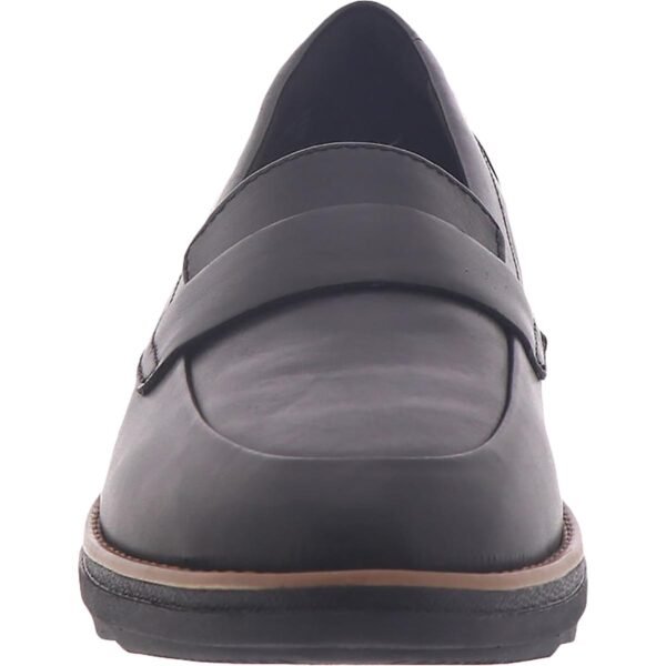 Clarks Womens Sharon Gracie Leather Slip On Loafers - Image 3
