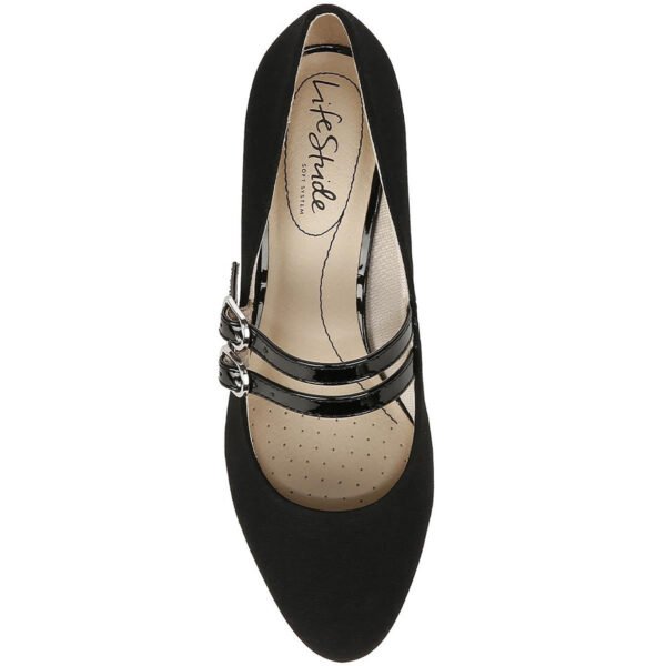 LifeStride Womens True Comfort Insole Buckle Mary Jane Heels - Image 4