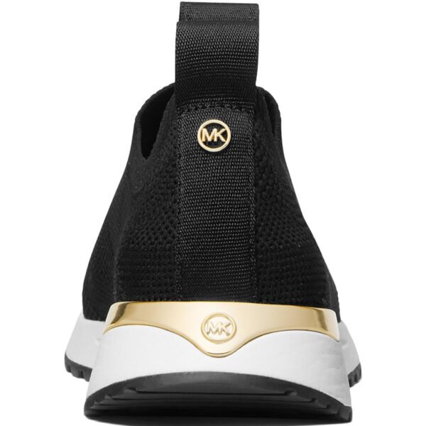 MICHAEL Michael Kors Bodie Women's Jacquard Logo Print Knit Slip On Sneakers - Image 3