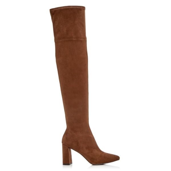 Jeffrey Campbell Womens Parisah 2 Faux Suede Pointed Toe Over-The-Knee Boots - Image 4