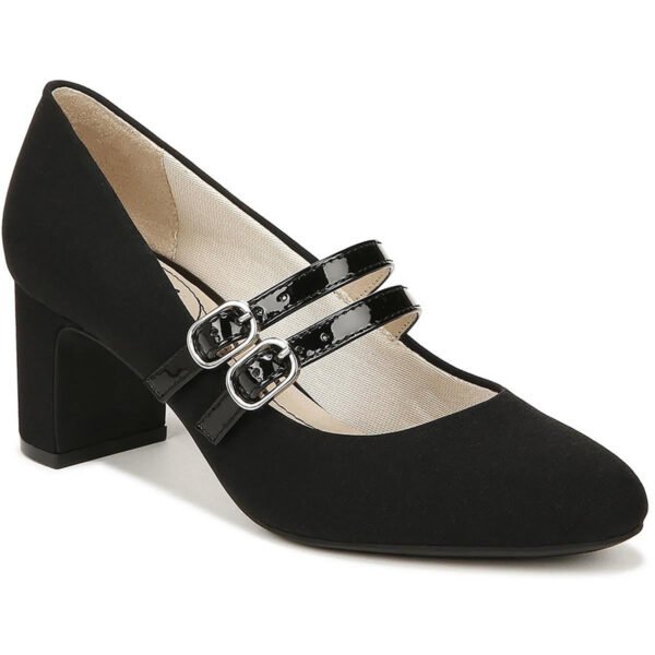 LifeStride Womens True Comfort Insole Buckle Mary Jane Heels - Image 2