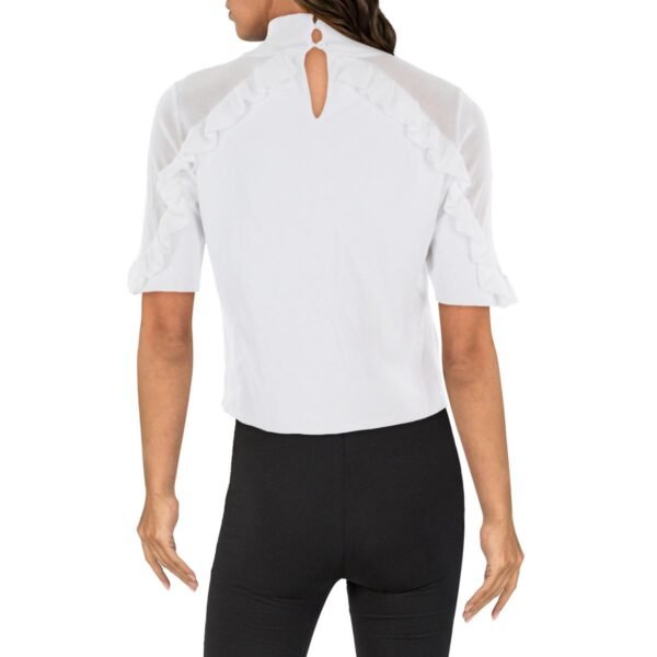 Alice and Olivia Womens Chiara Flutter Pullover Top - Image 2