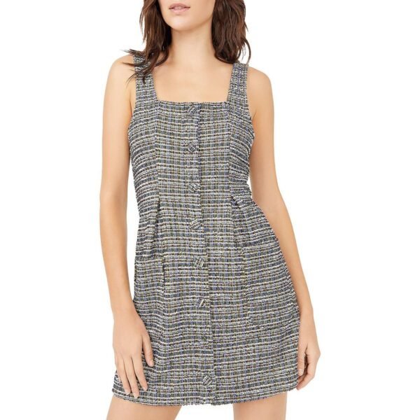Free People Womens Woven Mini Sheath Dress