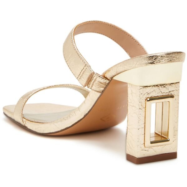 Katy Perry Womens Faux Leather Open Toe Mule Sandals - Image 2